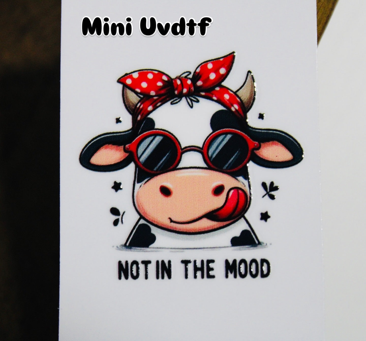 Lot 1 Of Mini UVDTF Decal 2X2 Multiple Pattern Options
