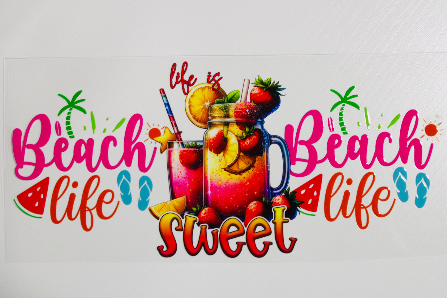 UVDTF 16oz Cup Transfer Decal