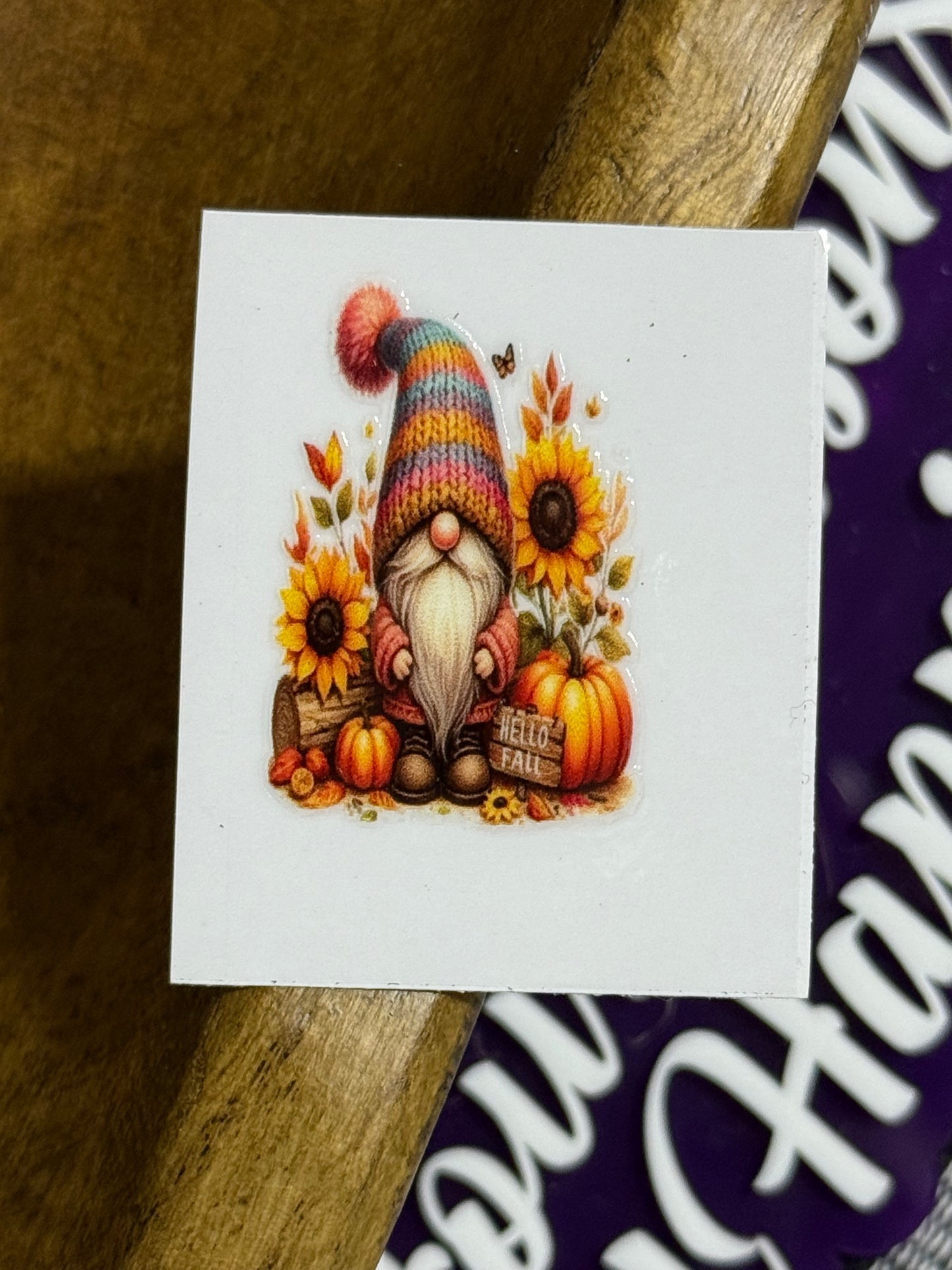 FALL Mini UVDTF Decal Transfer Halloween