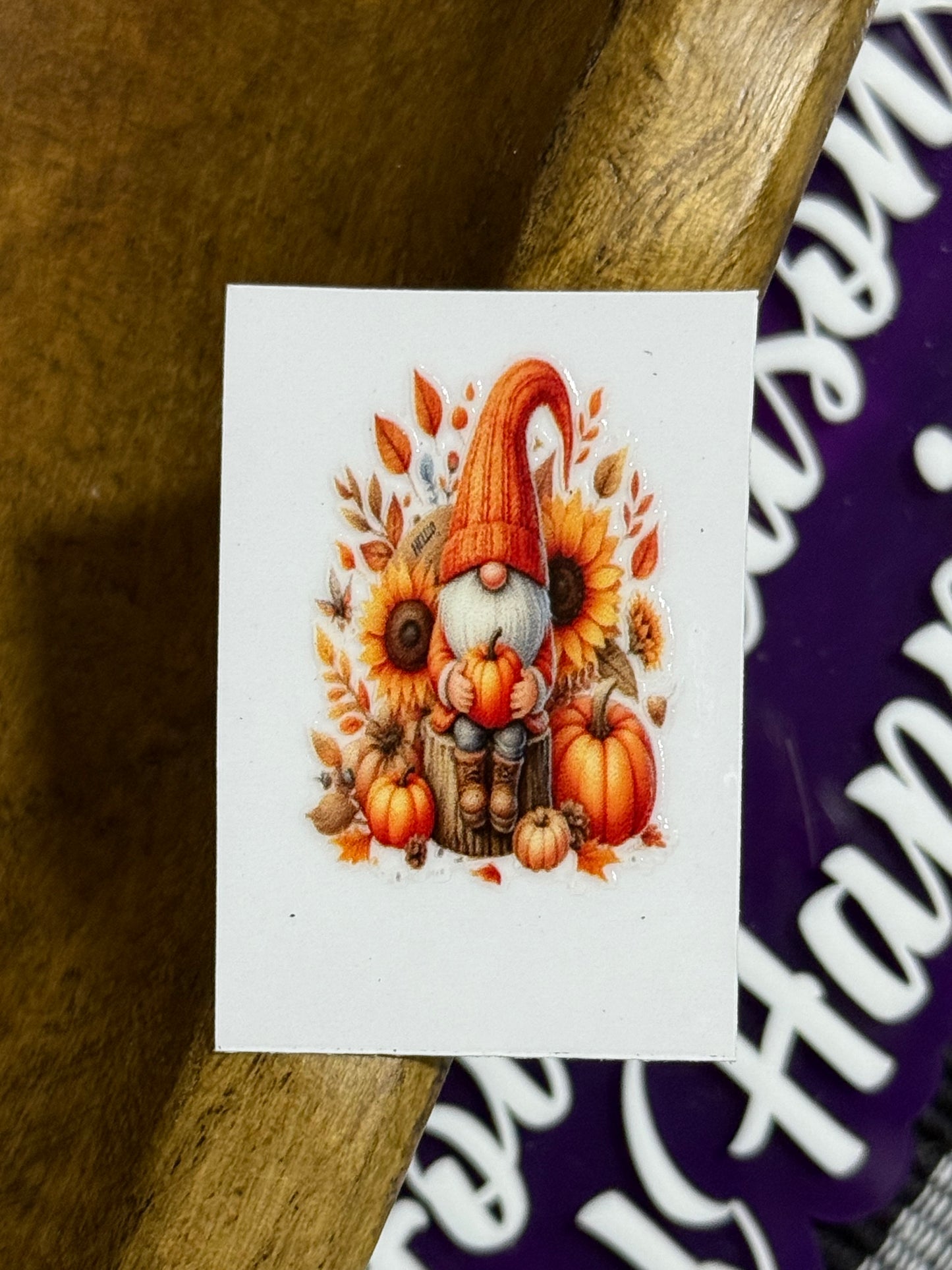 FALL Mini UVDTF Decal Transfer Halloween