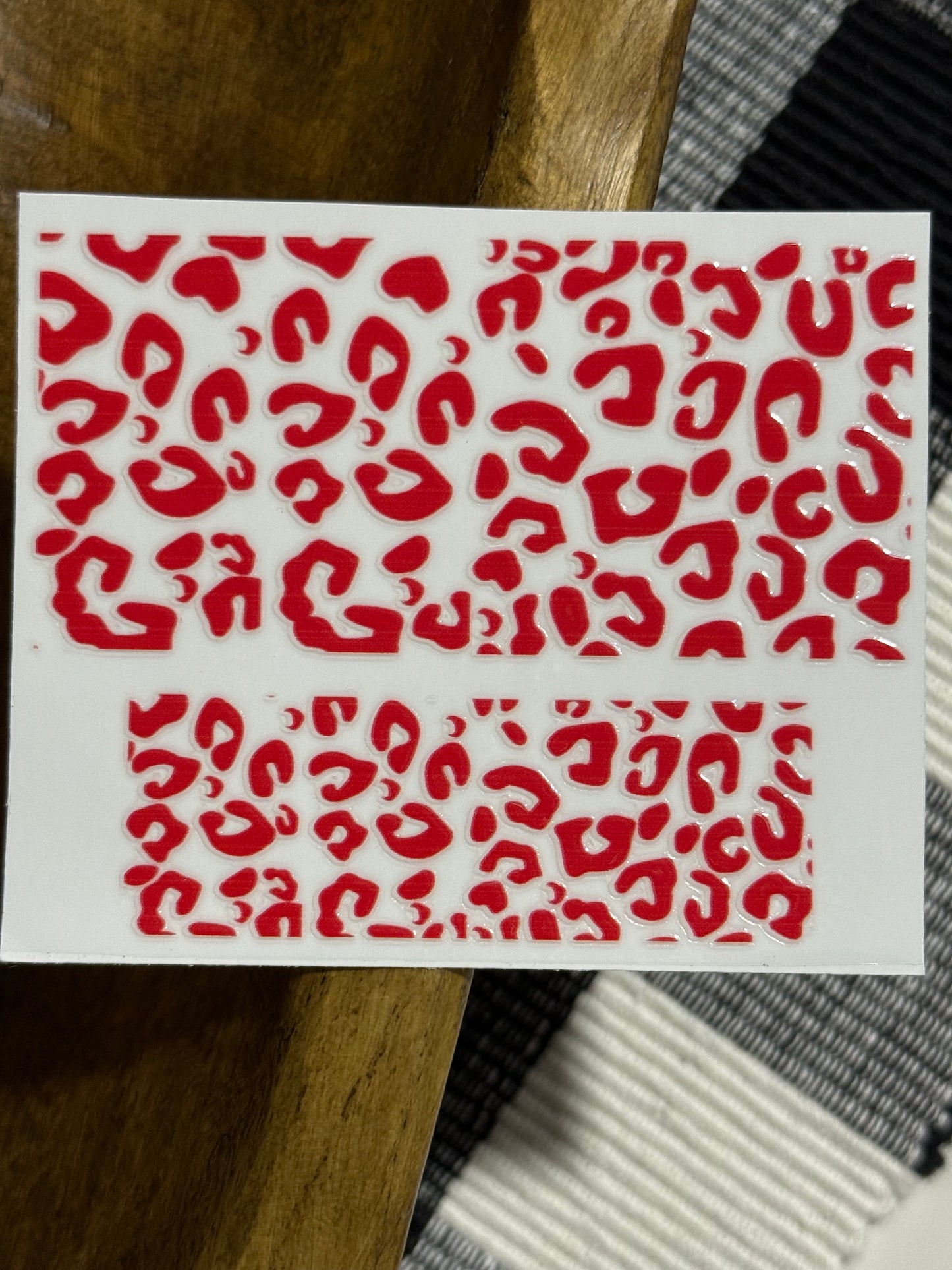Mini Keychain Tumbler UVDTF Transfer