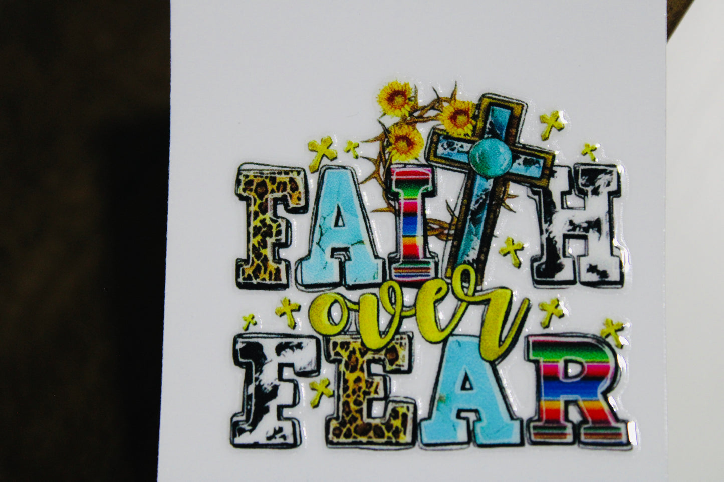 Lot 2 Of Mini UVDTF Decal 2X2 Multiple Pattern Options