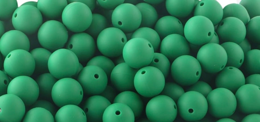 40 Count 12mm Silicone Bead Bag /Multicolor/Pen Beading/Crafting