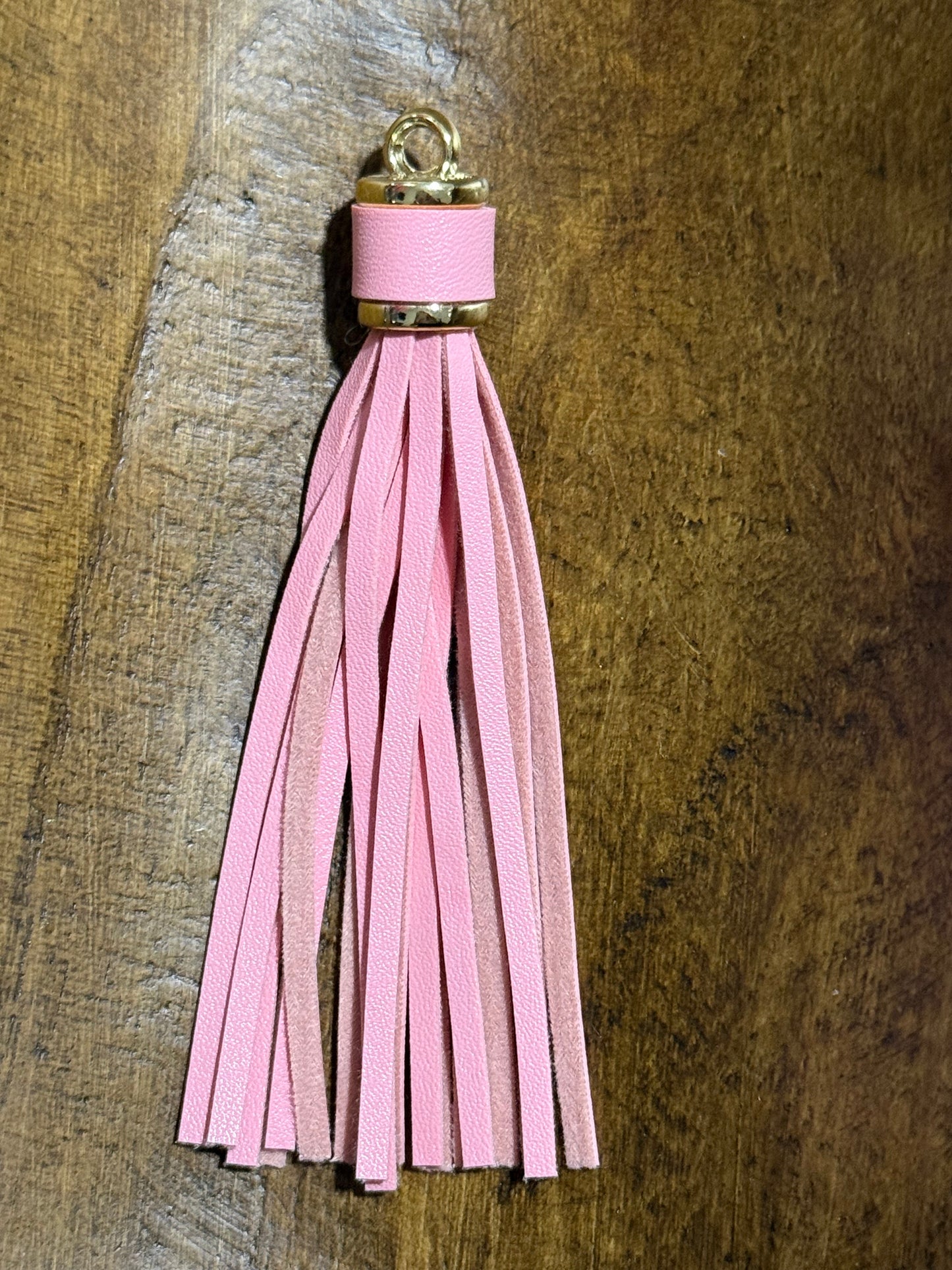 Long Tassel Car Charm Lanyard White Black Multi-Color