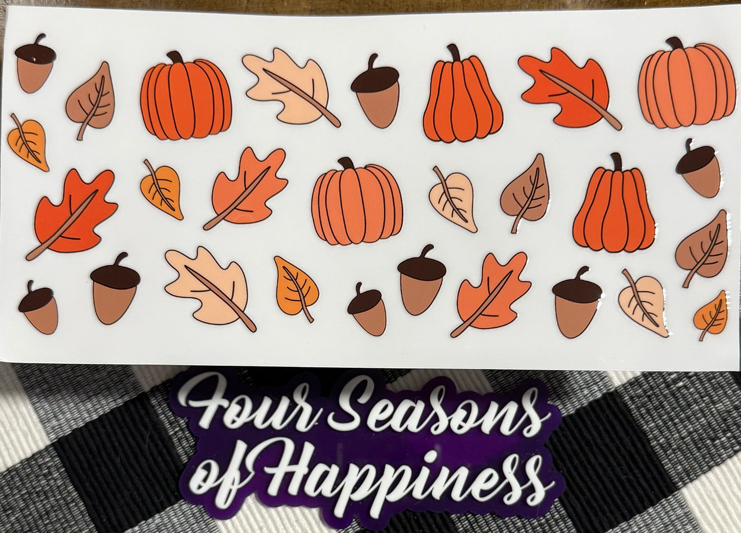 UVDTF 16oz Cup Transfer Decal