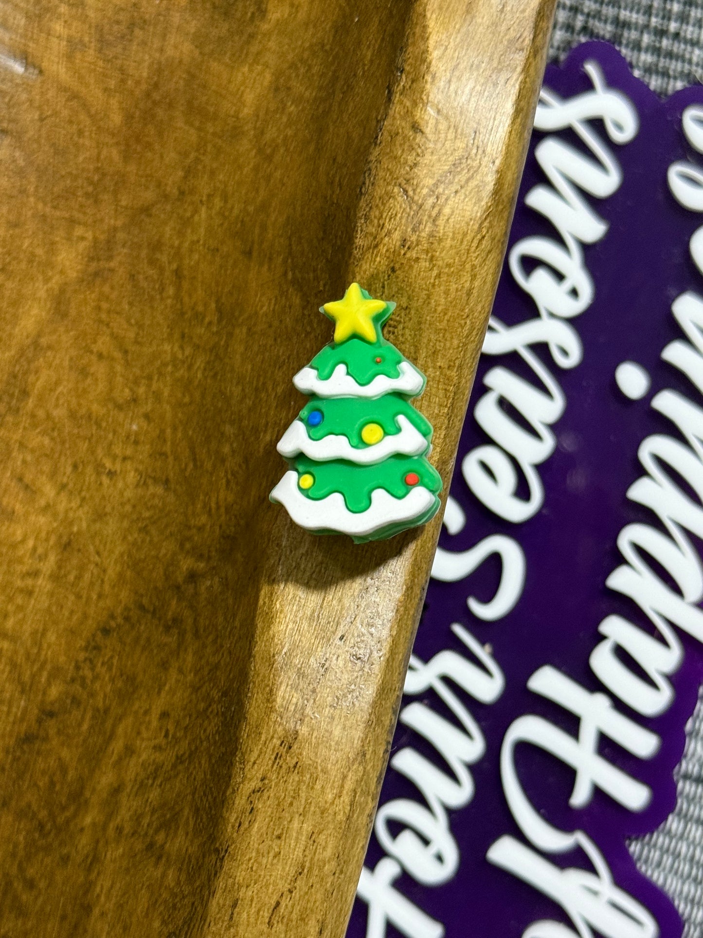 Christmas Silicone Focal Beads