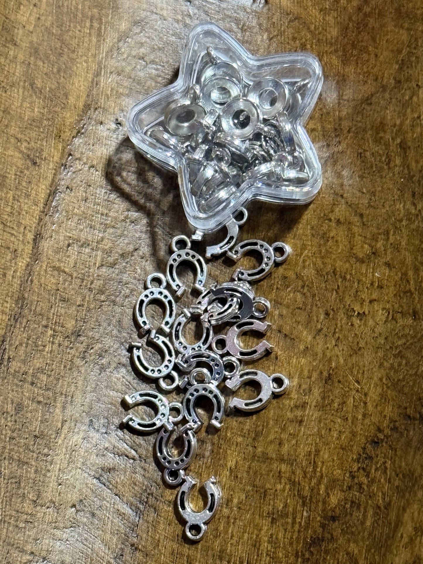 Butterfly Or Bone Mini Metal Charm Pen Beading Jewelry Making 15 Count Bag
