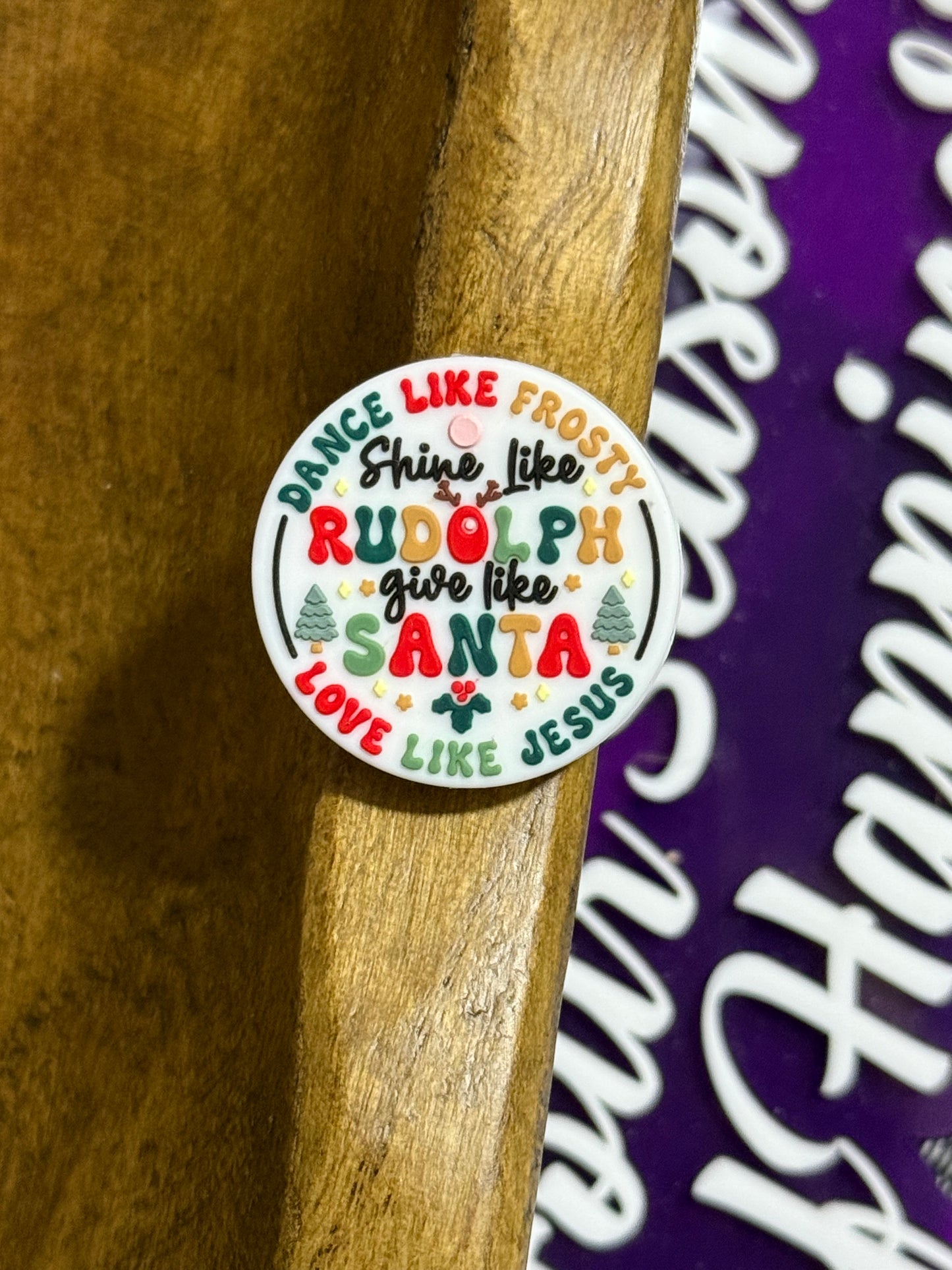 Christmas Silicone Focal Beads
