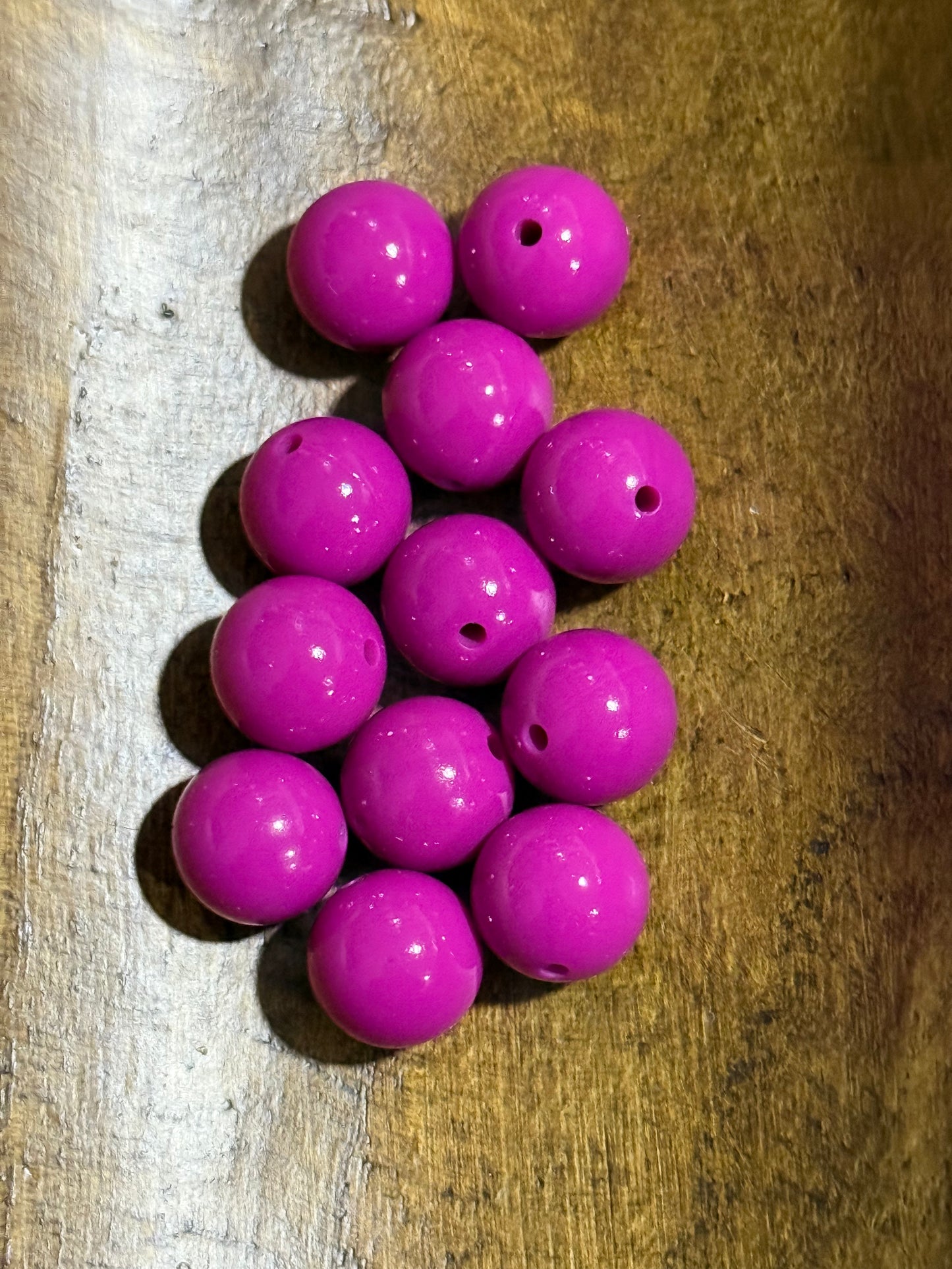 15mm Liquid Silicone Round Solid Color Bead