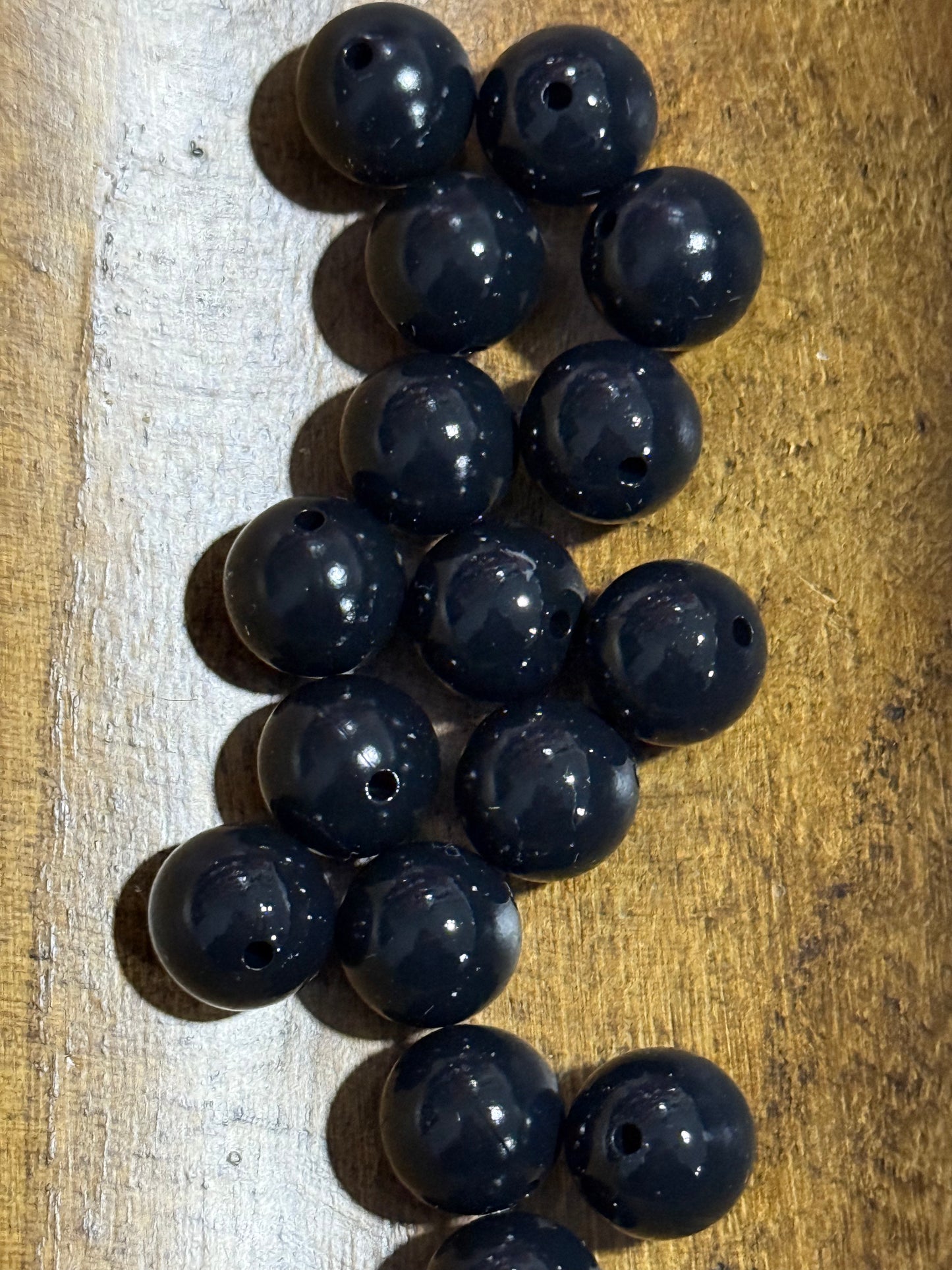 15mm Liquid Silicone Round Solid Color Bead