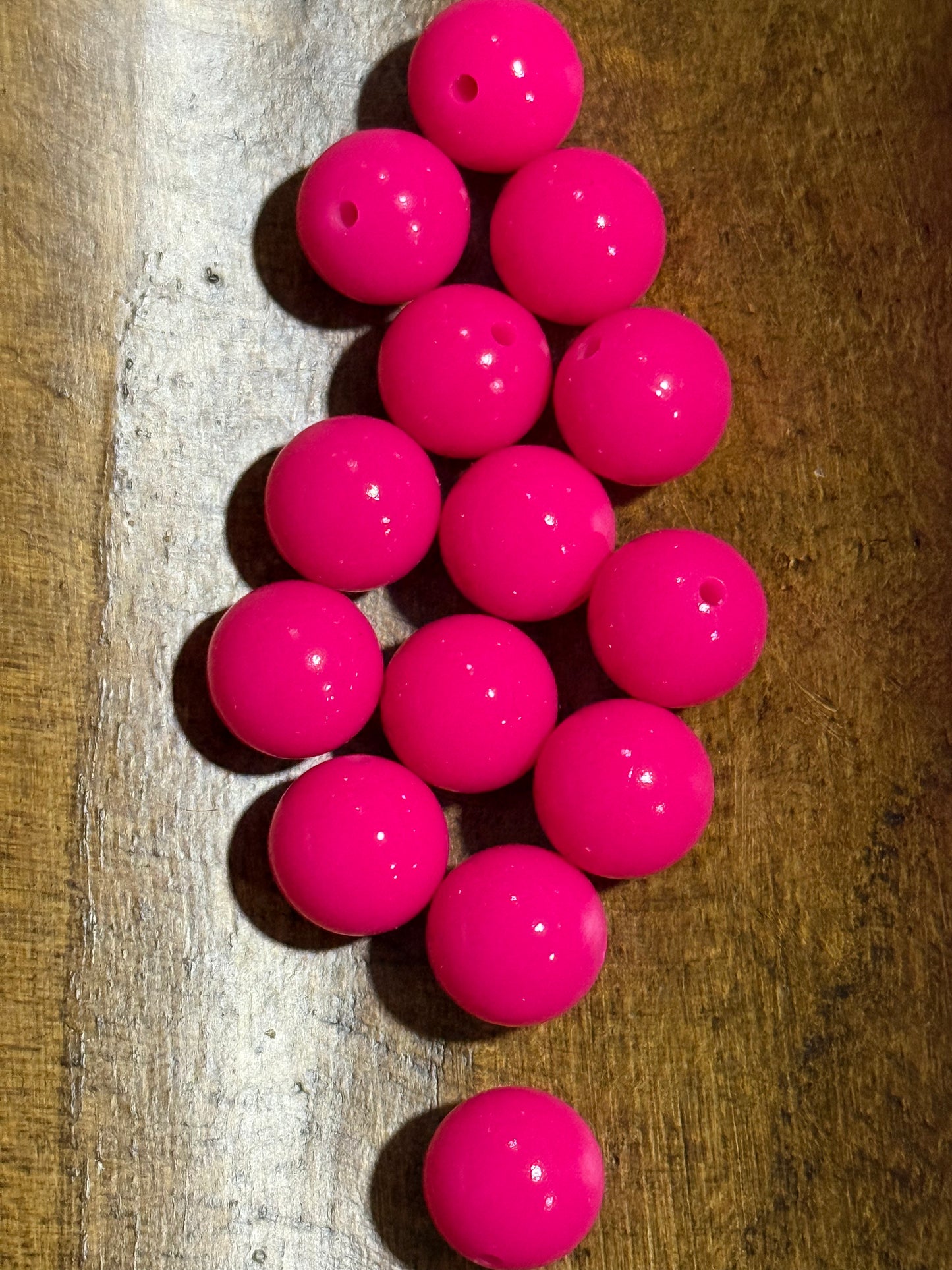 15mm Liquid Silicone Round Solid Color Bead