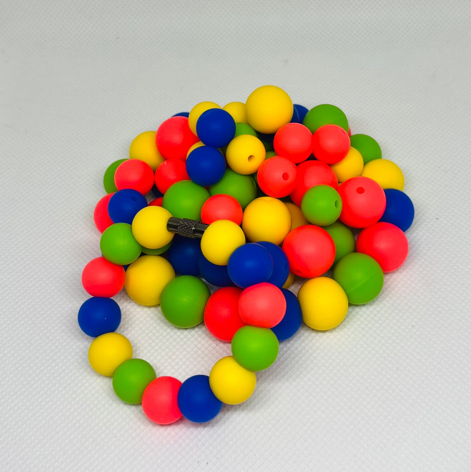 15mm Silicone Beads