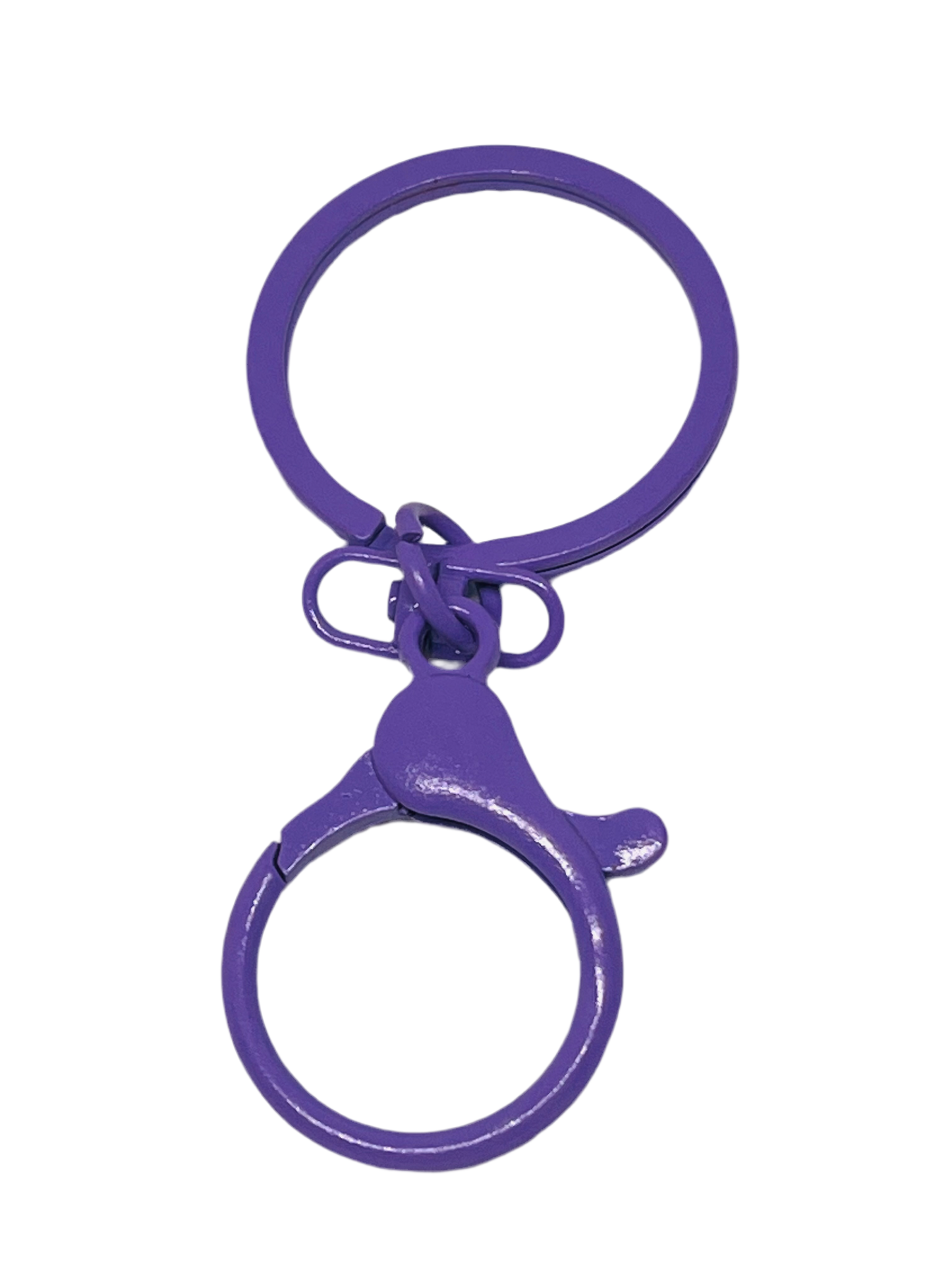 Key Ring With Large Lobster Claw Multiple Color Options Wristlet Making Keychain Making