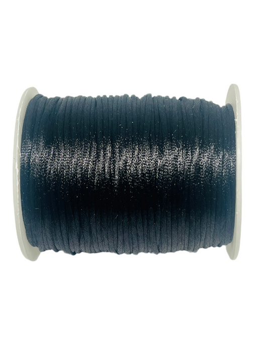 Nylon Cord 110 Yards / Black or White / Wristlet / Lanyard / Car Charm