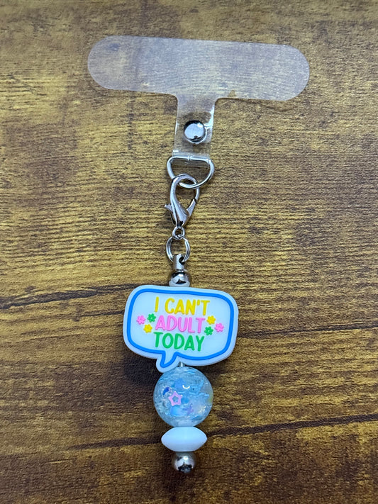 Beadable Phone chain Phone accessory