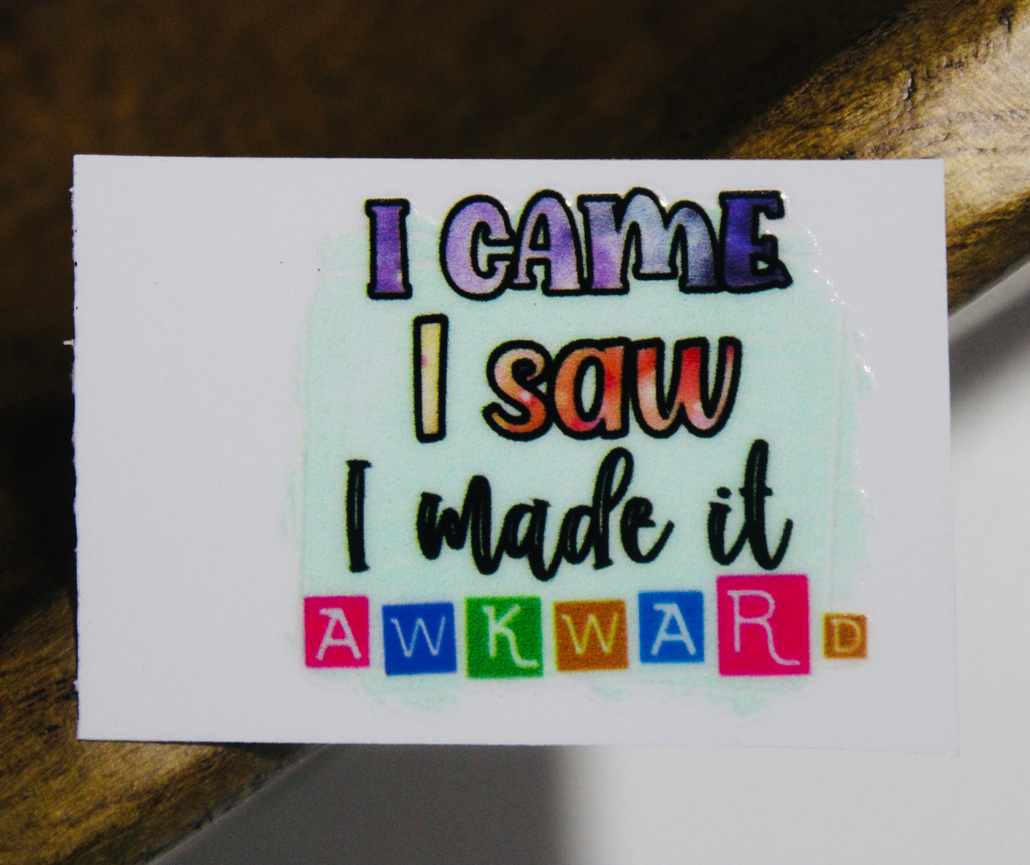 Lot 1 Of Mini UVDTF Decal 2X2 Multiple Pattern Options