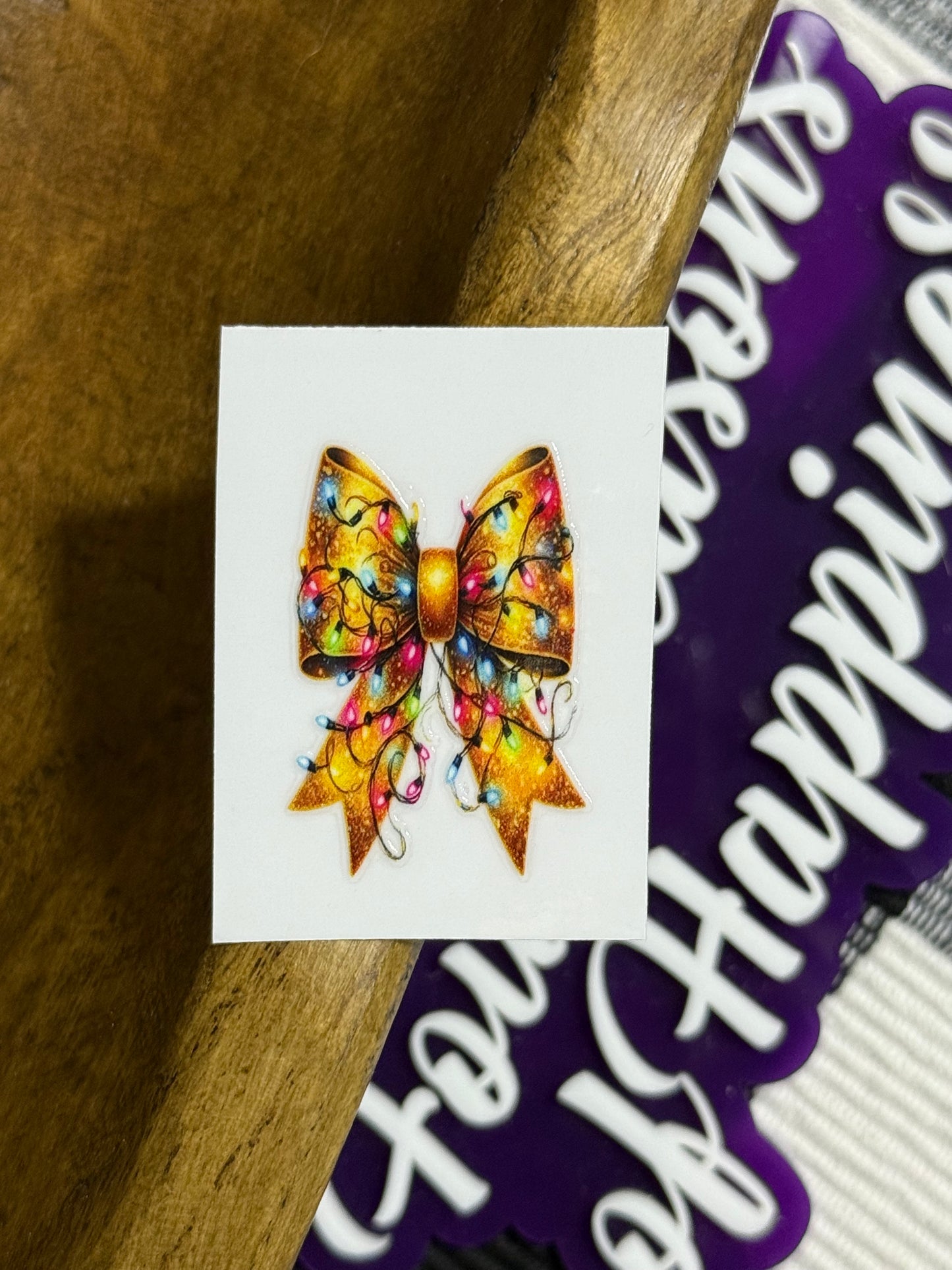 Christmas Mini UV DTF Transfers