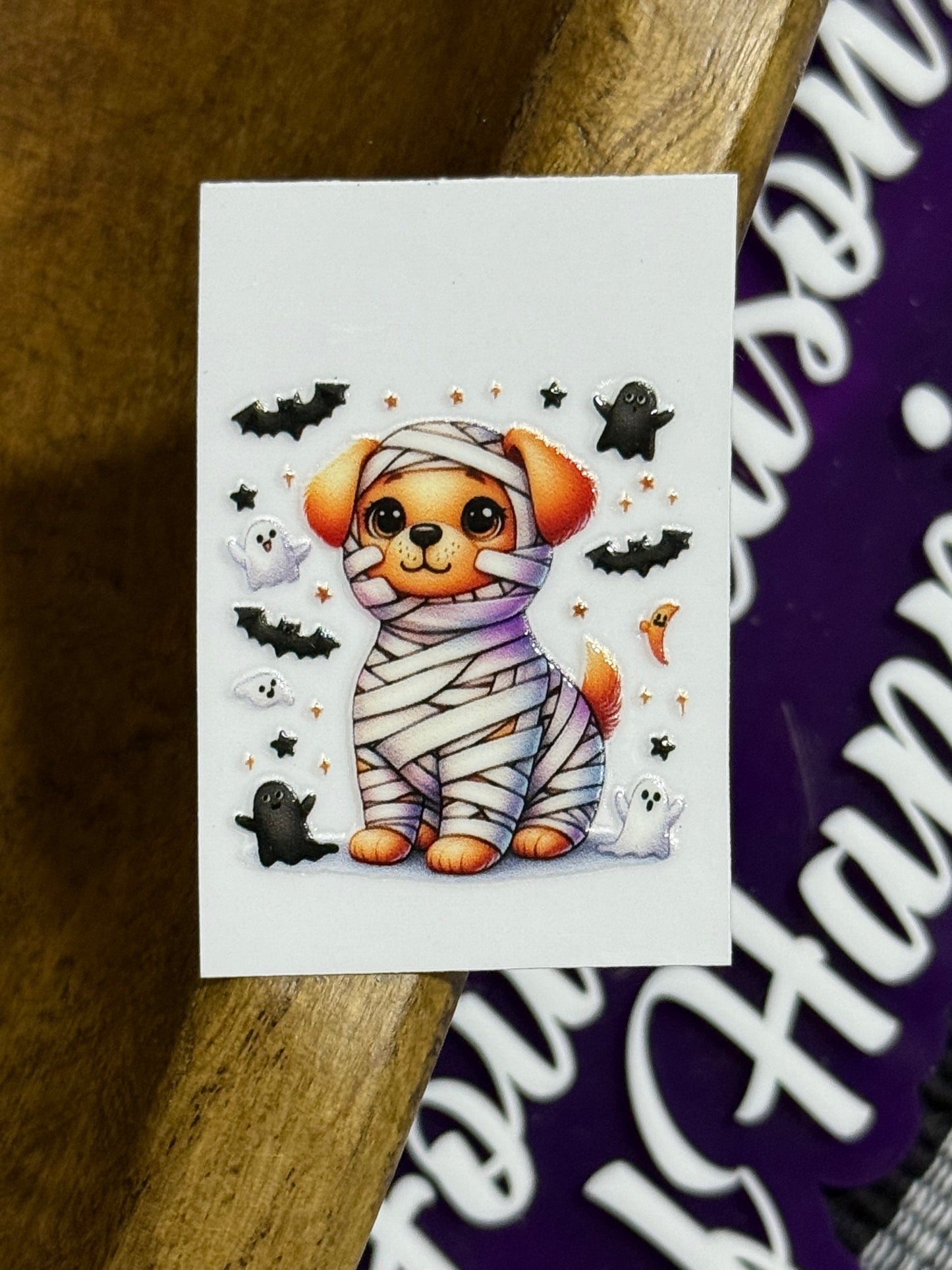 FALL Mini UVDTF Decal Transfer Halloween