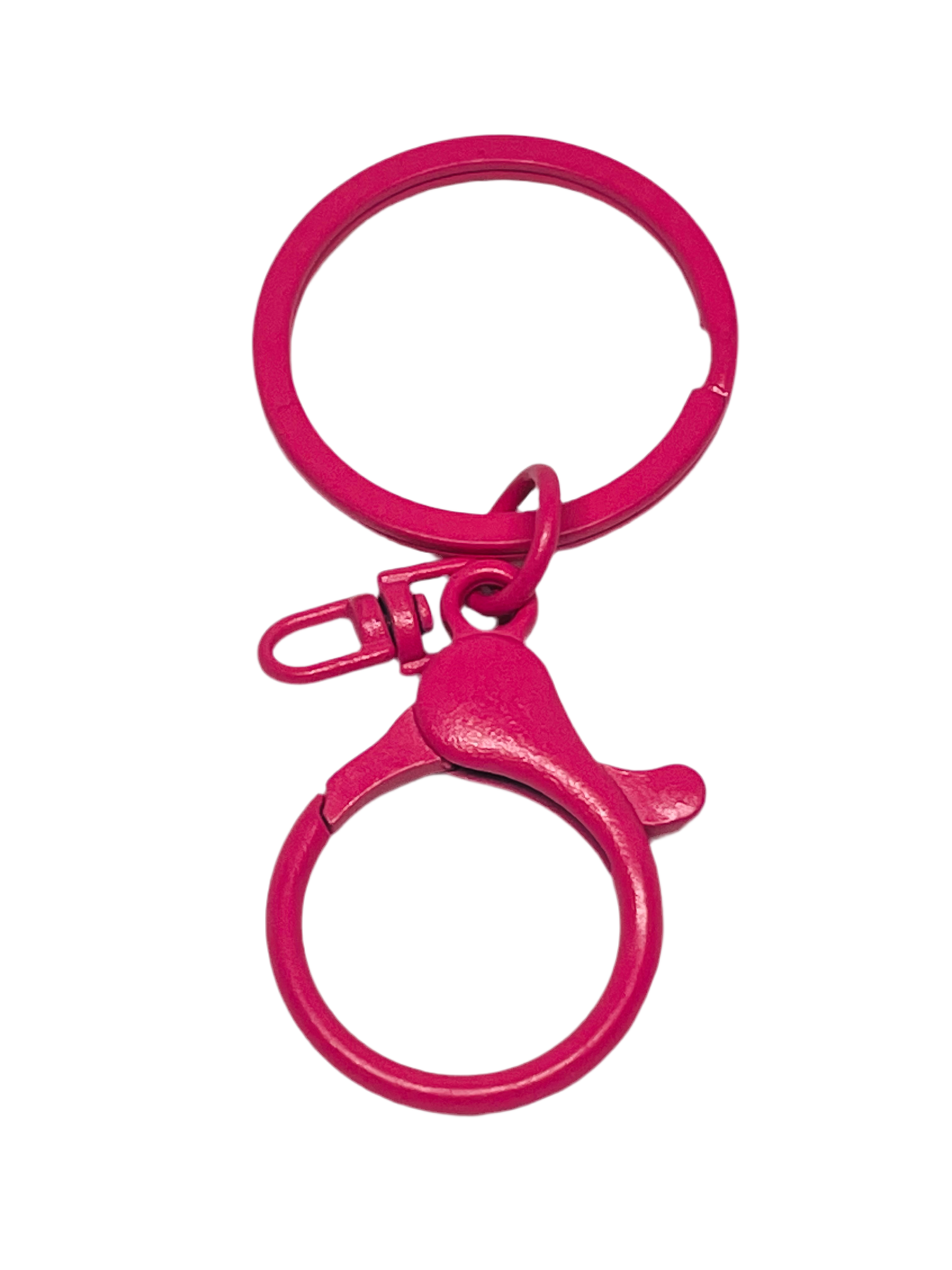 Key Ring With Large Lobster Claw Multiple Color Options Wristlet Making Keychain Making