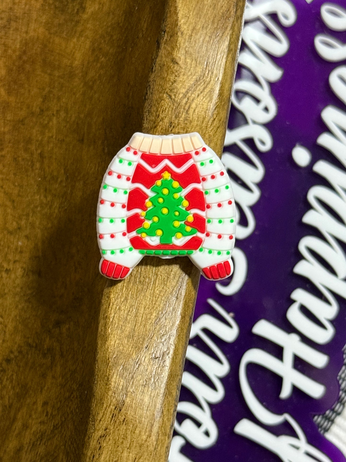 Christmas Silicone Focal Beads